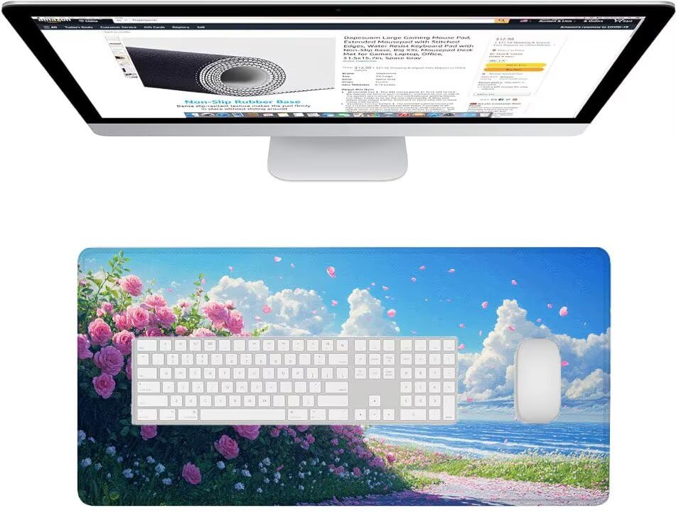 Tapis souris gaming antidérapant pour éliminer les glissements de bureau - 3
