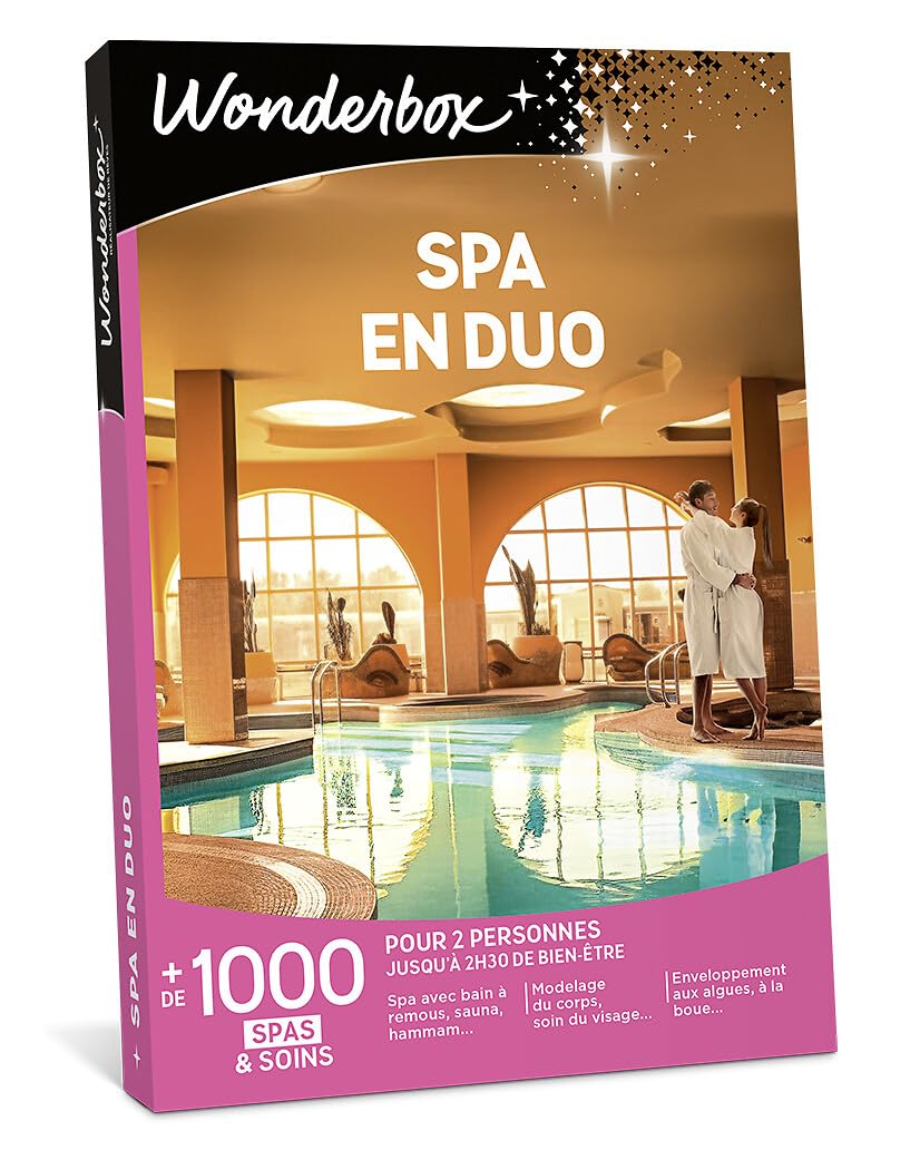 Wonderbox - Spa en Duo - Coffret Cadeau - Idée Cadeau Relaxation