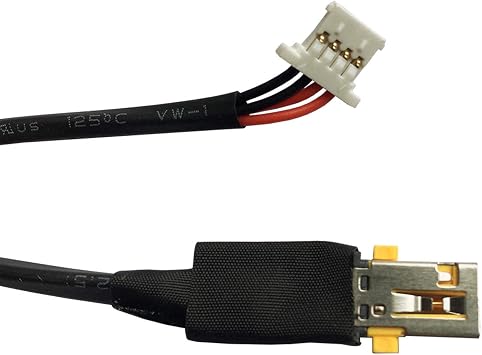 DC Power Jack Plug in Charging Port Connector Socket with Harness Cable Replacement for Acer Chromebook 14 CB3-431 CB3-431-C5FM CB3-431-C5EX 50.GC2N5.003