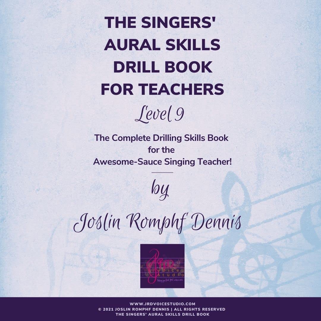 Level 10 The Singers' Aural Skills Drill Book For Teachers