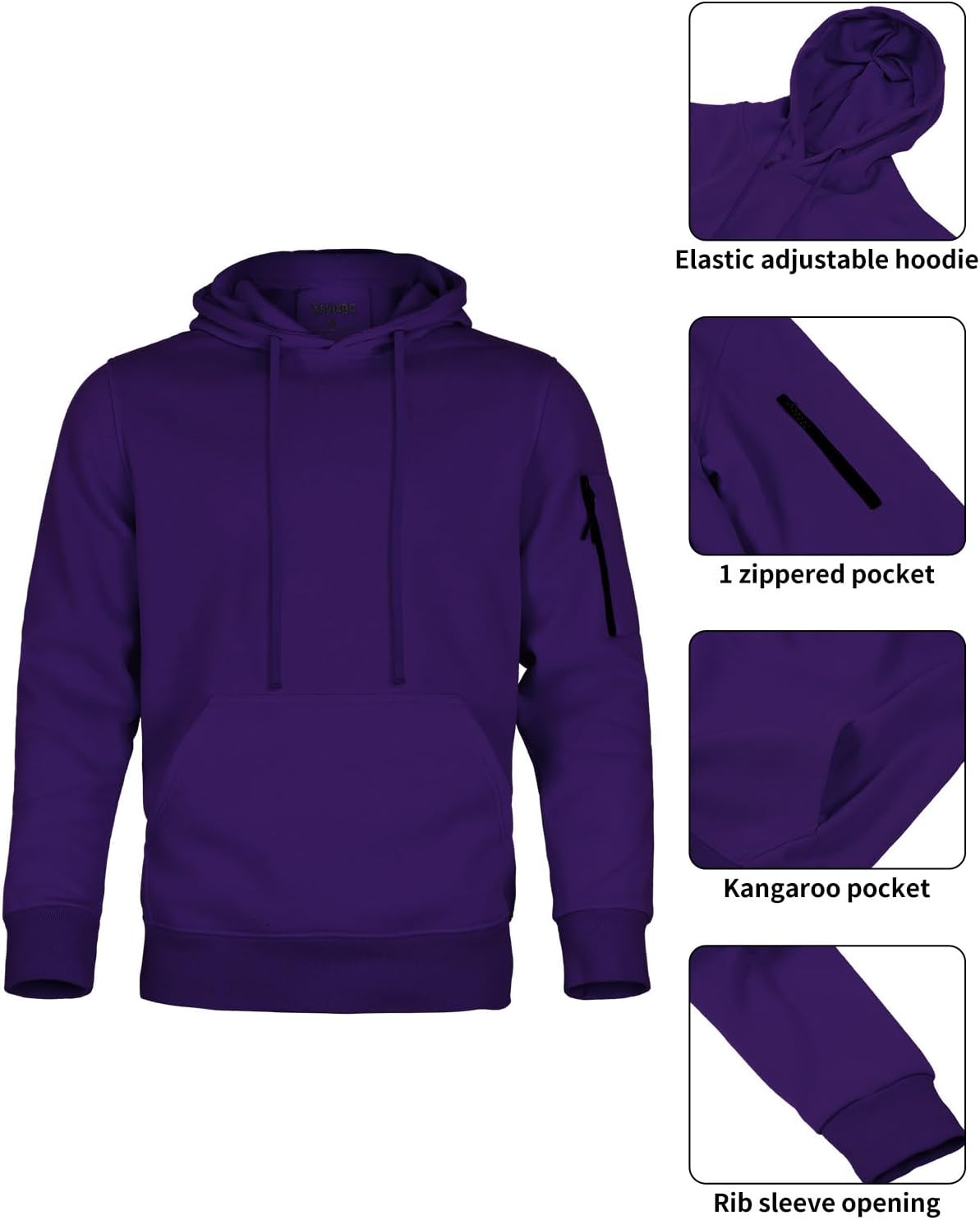 Men's Tracksuits Sweatsuits for Men Sweat Track Suits 2 Piece Sweatpants Jogging Casual Athletic Suits With Pockets - Image 3