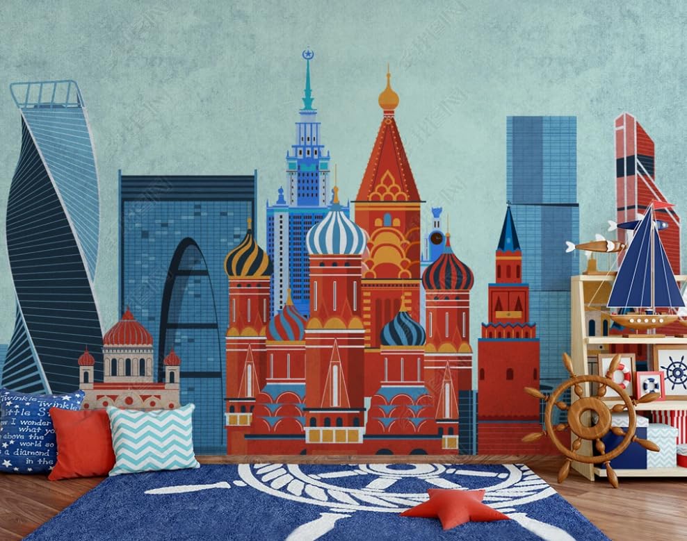 Papier peint intissé architecture poster géant mural salon 150x105