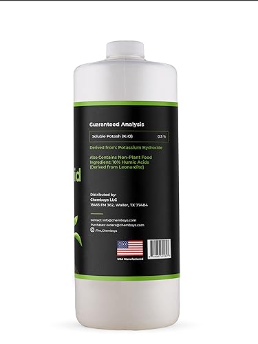 Miniatura 5 de Ácido húmico orgánico con fúlvico  Suplemento vegetal concentrado de carbono líquido para una mayor absorción de nutrientes, suelo, césped,