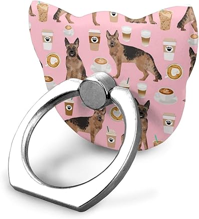 magic ship Coffee and Dogs German Shepherd Coffees Design Cute Dog Ring Stand 360?Rotation Thin Universal Phone Ring Holder Transparent Finger Ring Tablets Cat Shape magic ship Coffee and Dogs German Shepherd Coffees Design Cute Dog Ring Stand 360?Rotation Thin Universal Phone Ring Holder Transparent Finger Ring Tablets Cat Shape