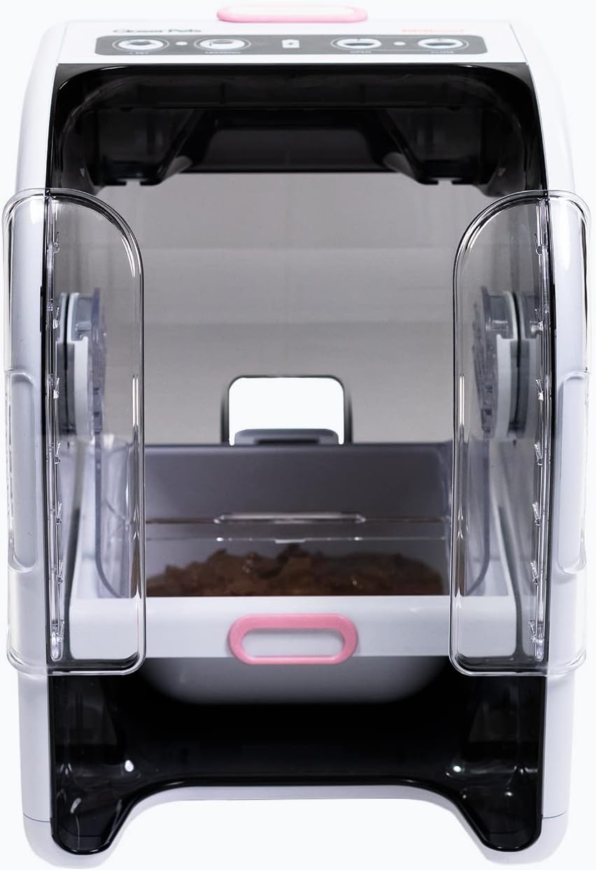 MiBowl feeder with food inside