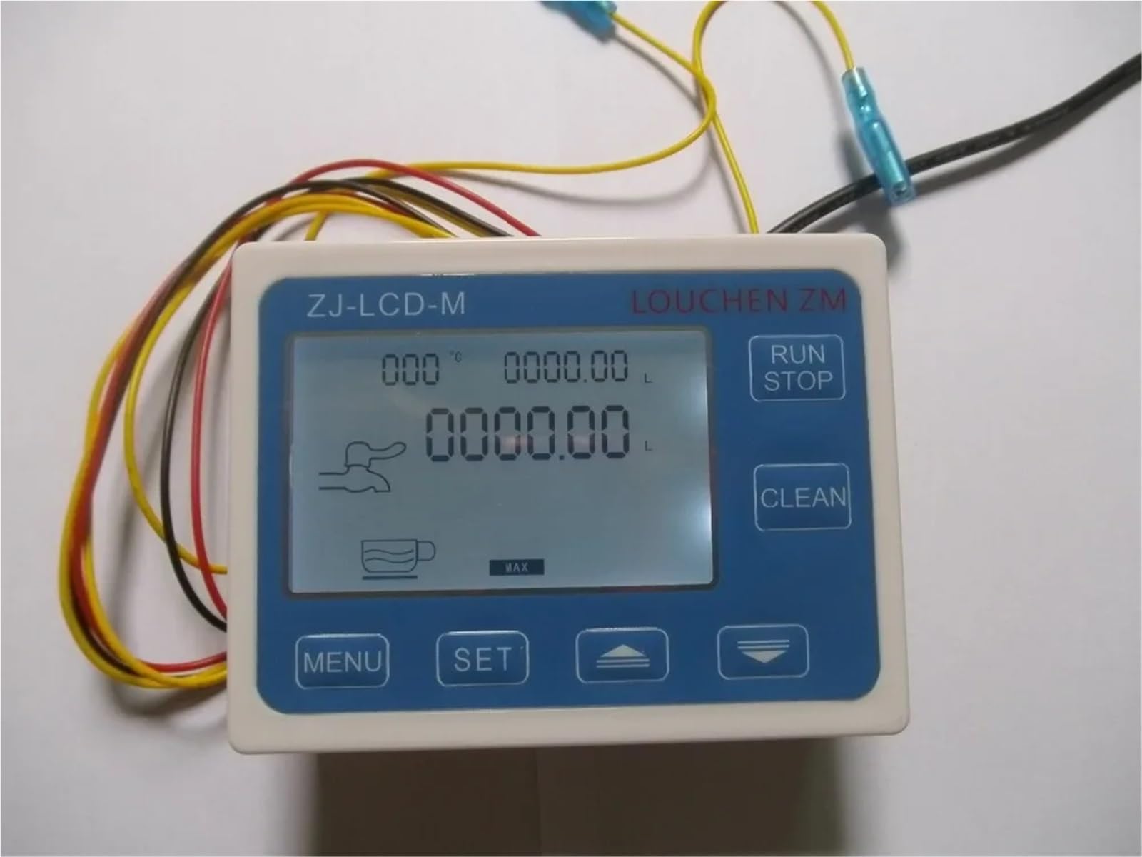 1 unidad de medidor de caudal de agua con sensor de 2" (DN50) + caudalímetro con pantalla digital LCD