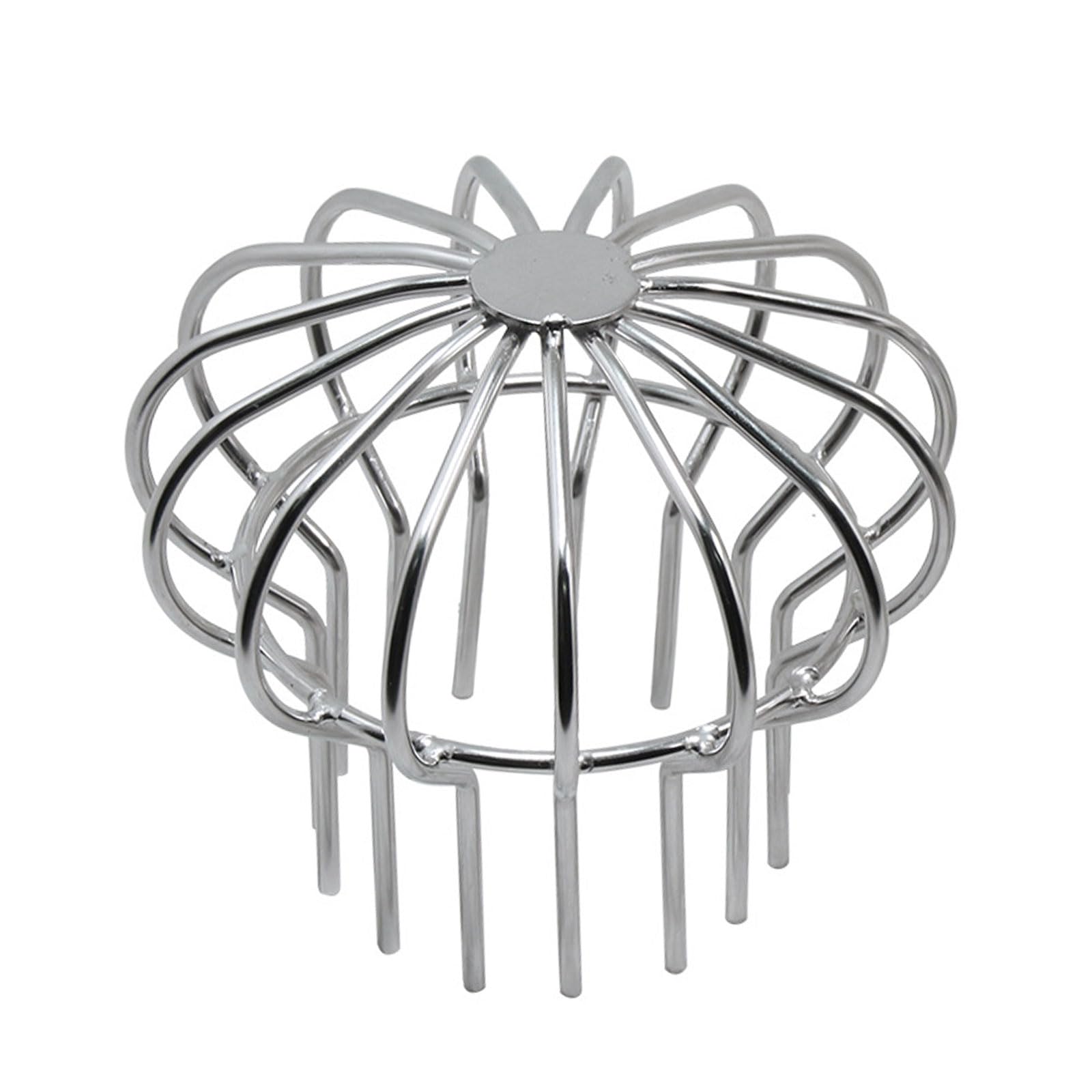 RGYBAO Steel Round Drain Grate Cover Outdoor Anti Clog Meshing Design Round Grates Cover for Balcony Patio Water Drainage Removable Anti Blockage Drain