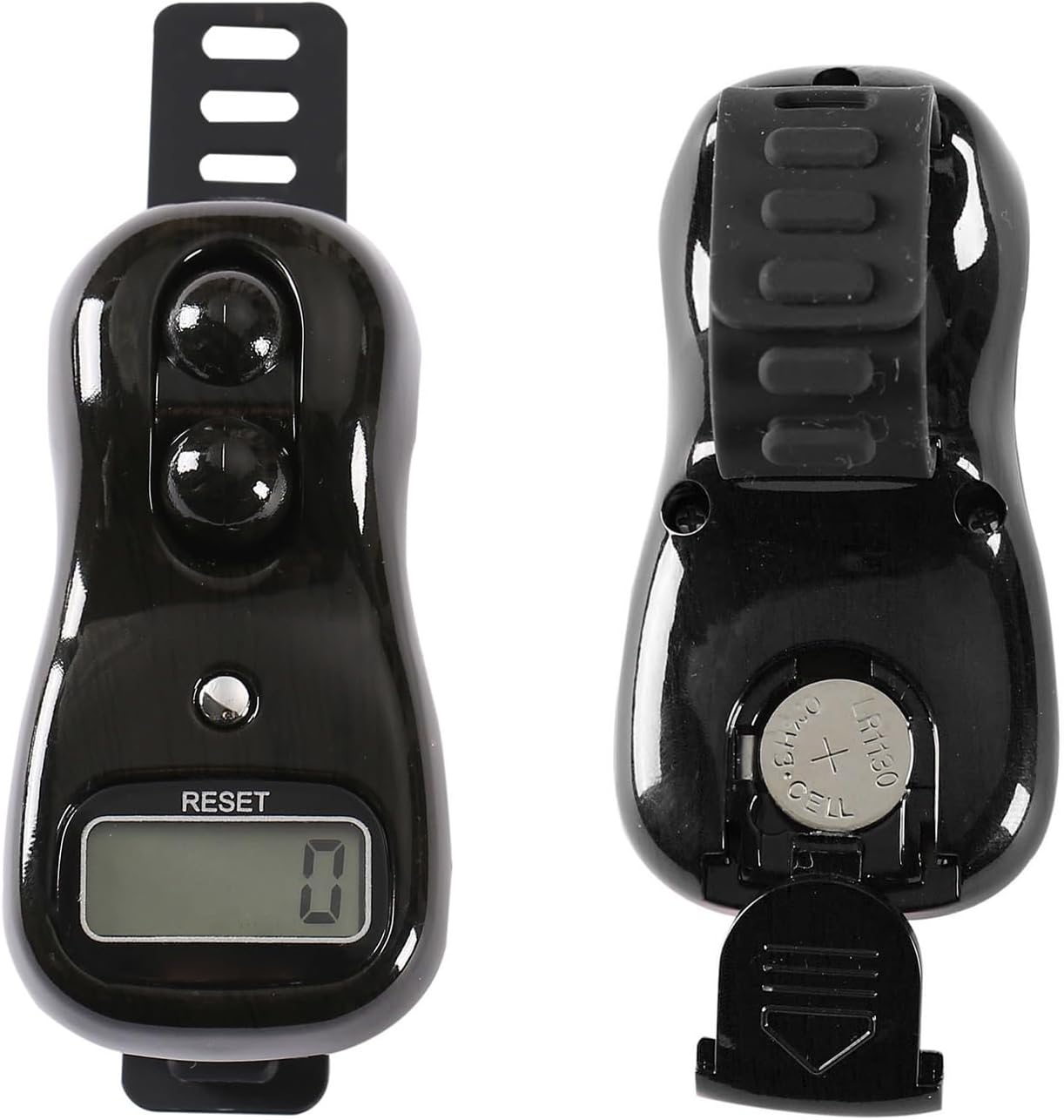 Large Screen Display Electronic Digital Tally Finger Counter Prayer Relaxation Tool Counters Gifts Decompression Device Digital Counter For Meditation Finger Movement Device 5 Digit Counter Digital