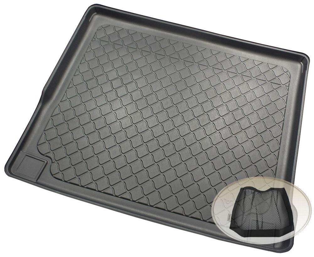 Z3291610 Gummierte Kofferraumwanne fahrzeugspezifisch + Klett-Organizer (Laderaumwanne, Kofferraummatte)