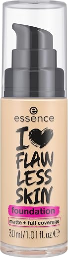 essence I Love Flawless Skin Foundation - 30 Dark Porcelain (30 ml)