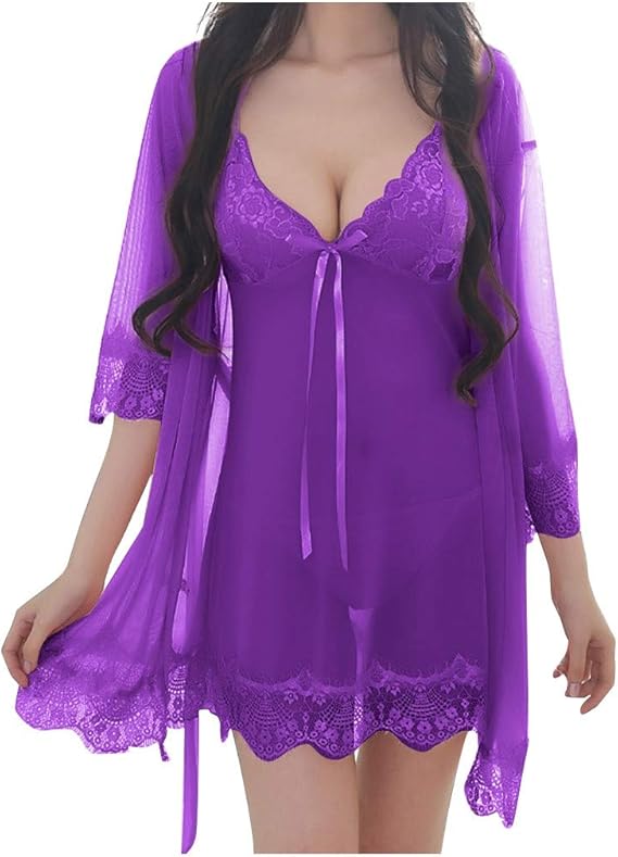 Amazon Co Jp Tengatel ベビードール ショーツ セット ブラック レース花柄 シルク調 華やか シースルー 下着 勝負下着 セクシーランジェリー エロ 過激 エッチな下着 セクシー下着 情熱 綺麗 透ける 魅力的な背中 バレンタイン プレゼント 服 ファッション小物