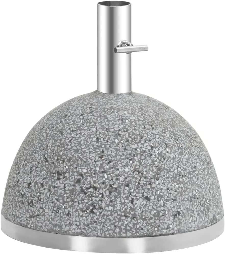 Esschert Design PV11 24 x 25 x 25cm 115Kg S Granite Parasol Stand - Grey