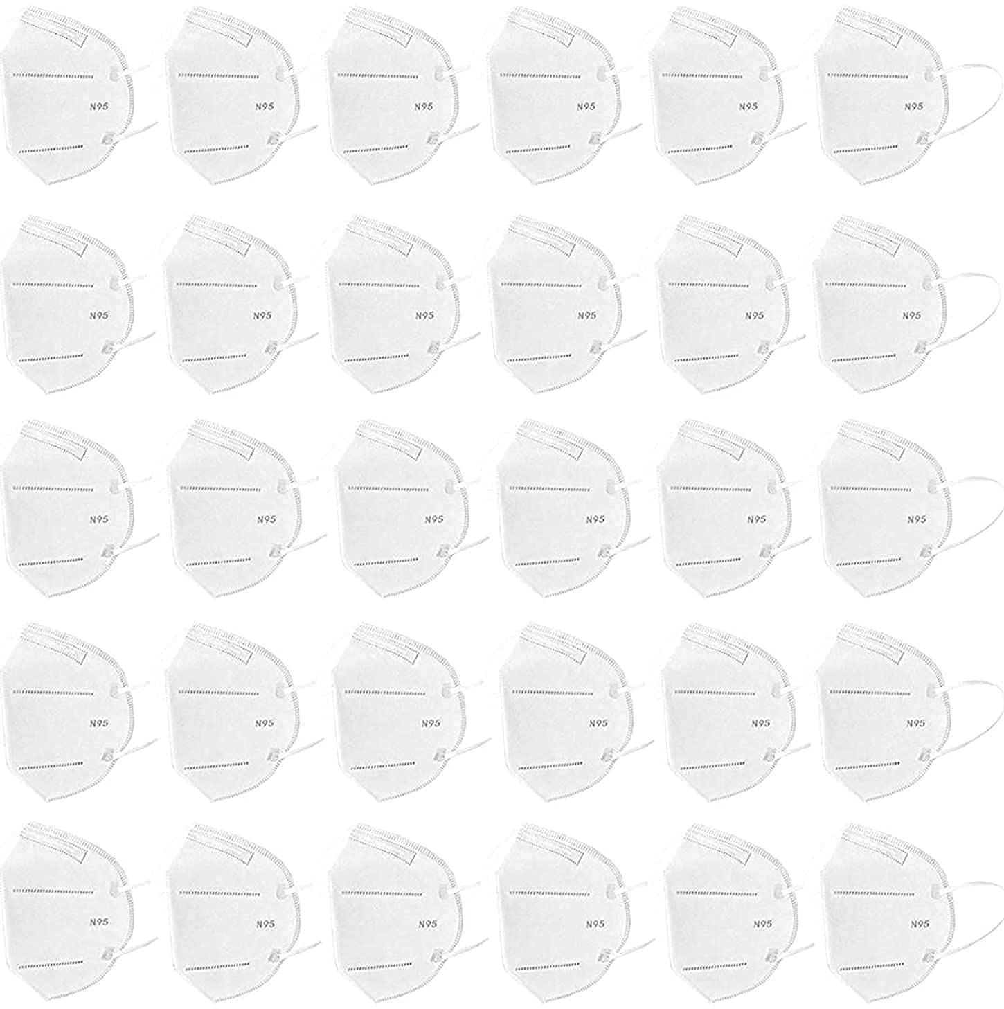 STOCKHAWKERS N95 Mask Washable and Reusable, Face Mask for Pollution N95 Reusable, N95 Masks for