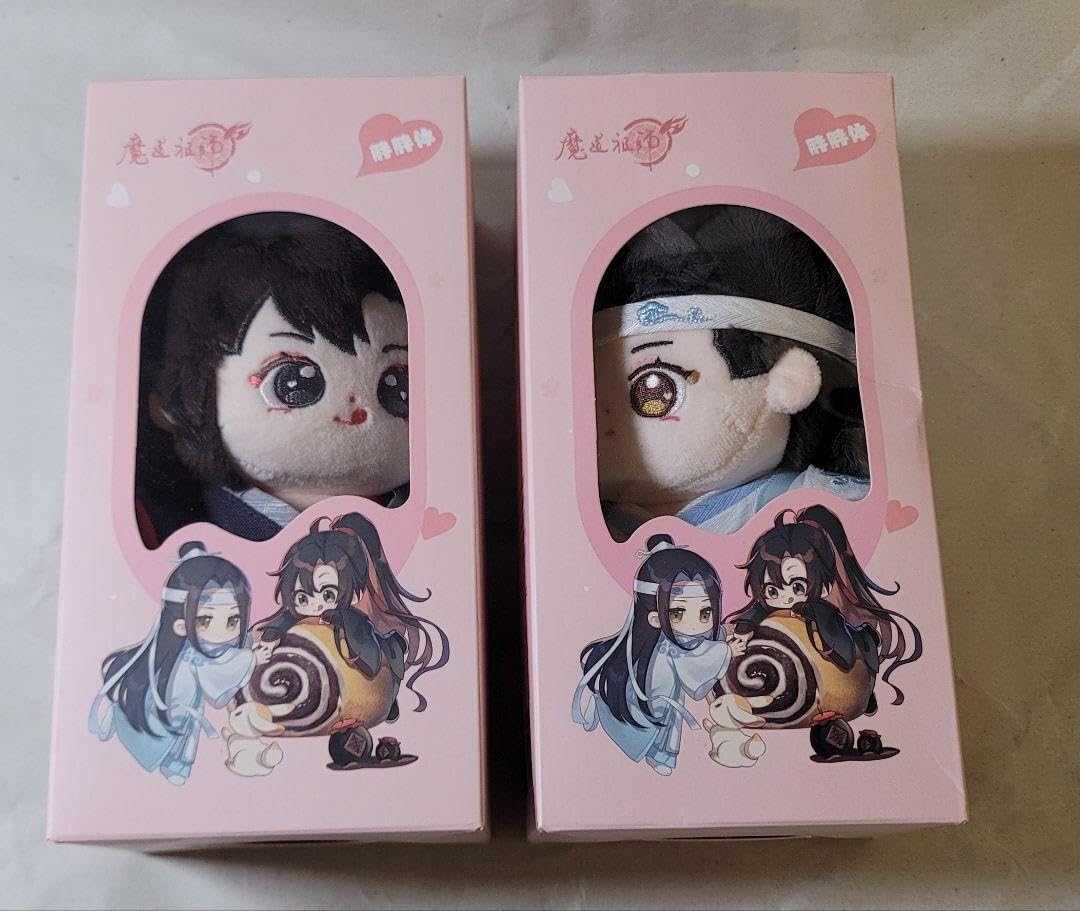 KAZE 魔道祖師 公式 15cmぬいぐるみセット 魏無羨 藍忘機　確認用1 Amazon.co.jp: 魔道祖師 kaze ぬいぐるみ 15cm 忘羨 魏無羨 藍忘機