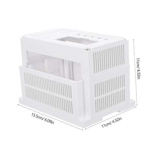Caja de Encapsulado Eléctrico Industrial de Plástico para Electrónica, Multipropósito, Diseño Moderno, Color Blanco miniatura 2