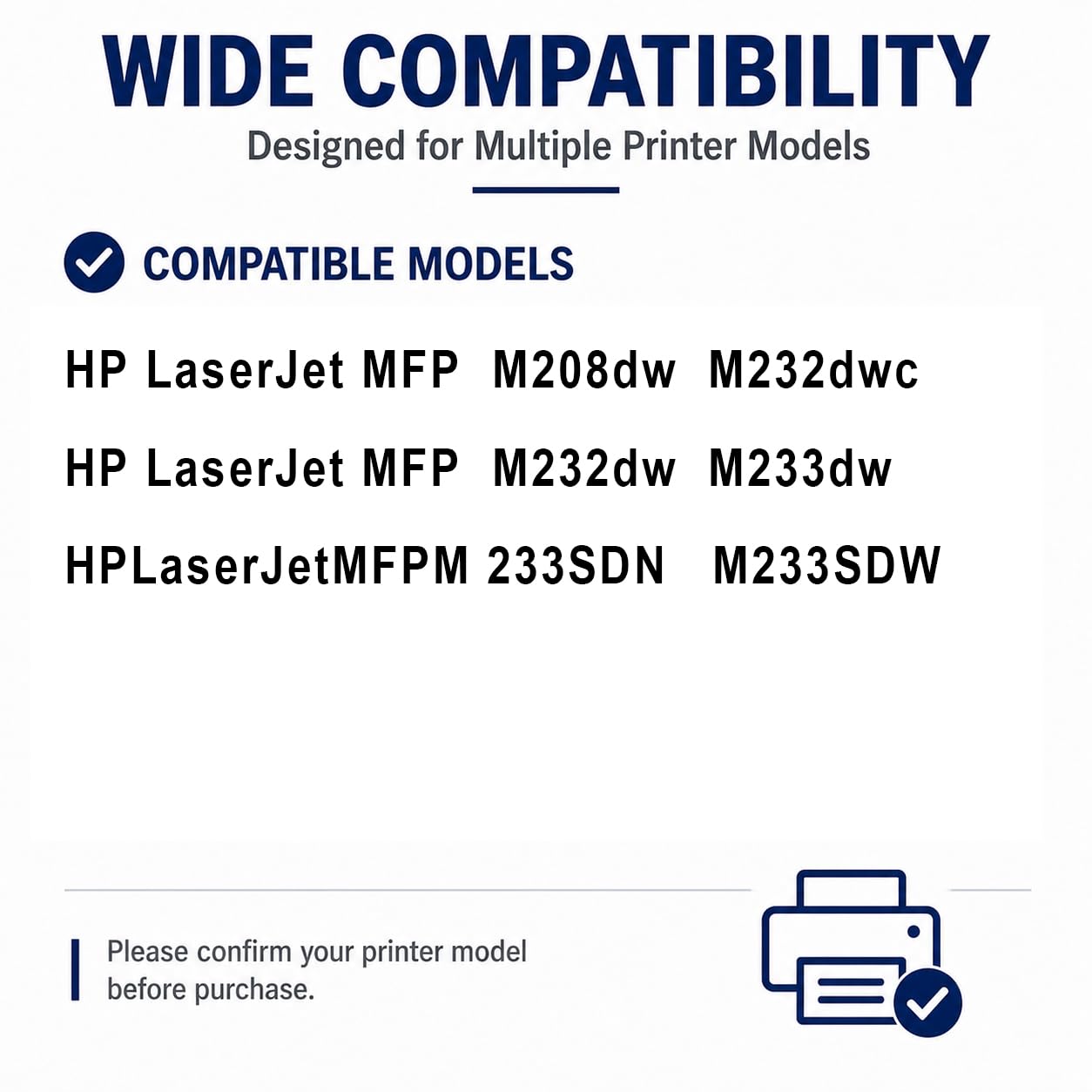 W1370A Cartouche de Toner Haut rendement pour W1370A W1370X W137A 137X, Compatible avec M208dw M232dwc M232dw M233dw M233S HP LaserJet MFP Noir avec Puce