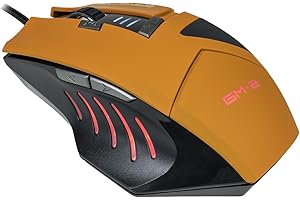 GM-2 Advanced: The 8-Button Hyper-Responsive Gaming Mouse for Enhanced Precision and Control