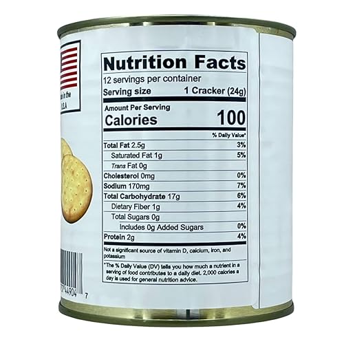 Miniatura 2 de Future Essential - Galletas de pan de marinero liofilizadas  Galletas de barco  Alimentos de supervivencia de emergencia  Almacenamiento de