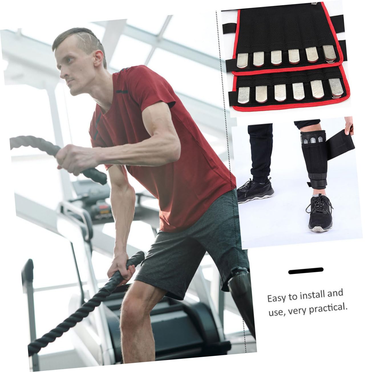 Toddmomy 6 Teiliges Verstellbares Fitness Gewicht für Krafttraining Bodybuilding Zubehör für Fitnessübungen Langlebige Trainingsgewicht Ausstattung