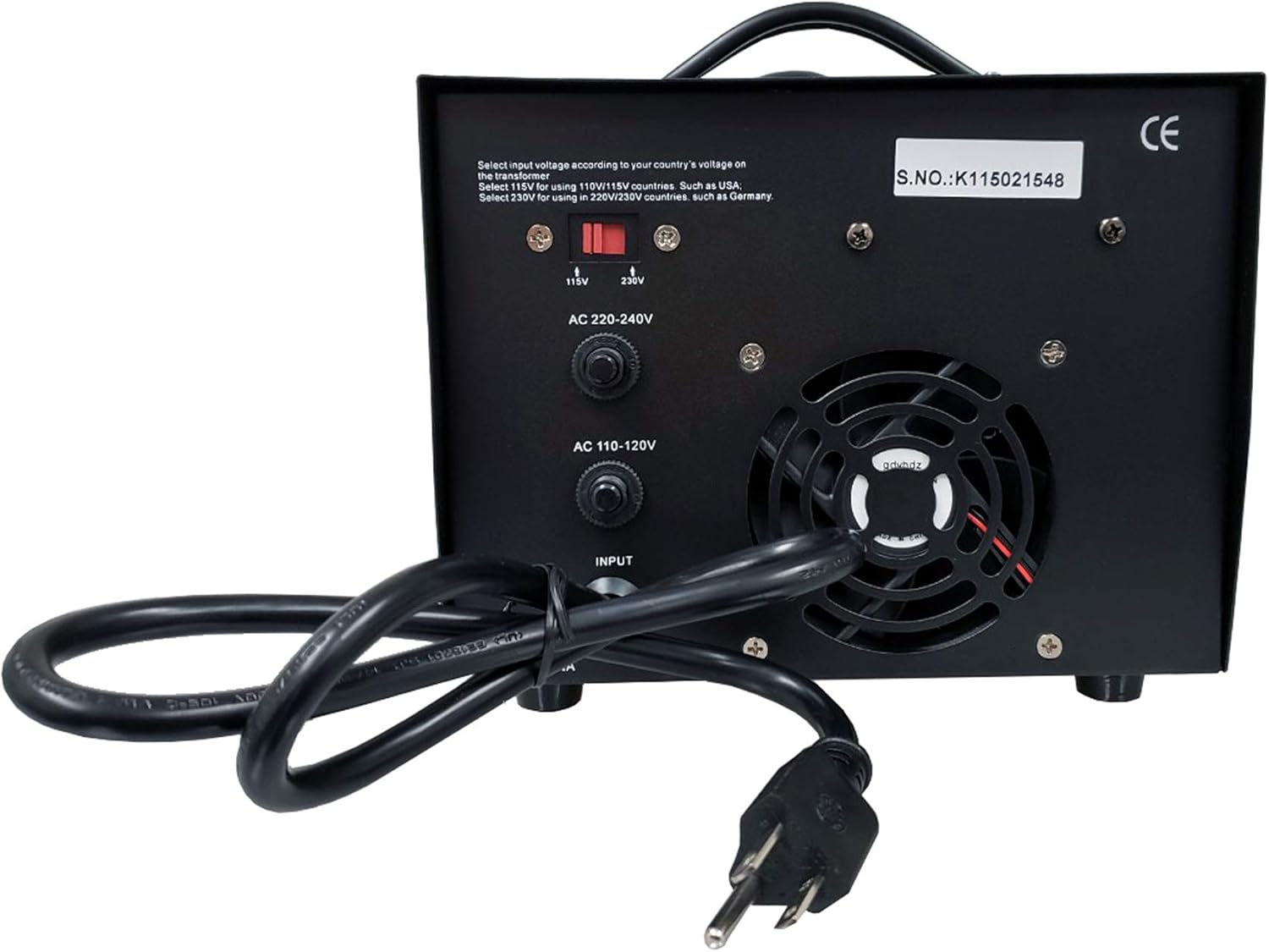 Bеѕt Cуbеr Mоndау 🔥 Instapark ITU-3000 Series Heavy-Duty AC 110/220V Step Up / Down Voltage Transformer / Converter with US Standard, Universal, German/French Schuko AC Outlets - 3,000 Watt