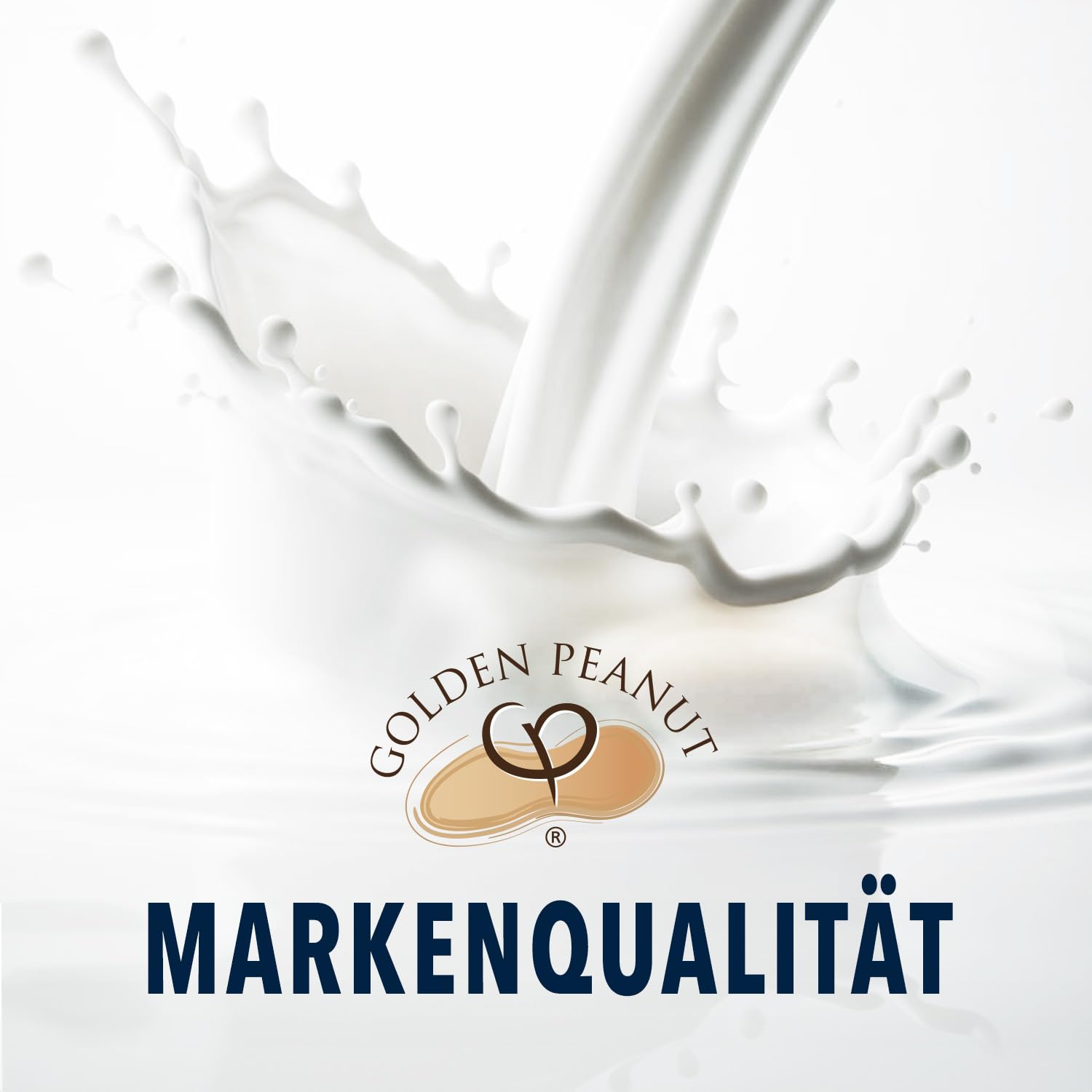 GOLDEN PEANUT Magermilchpulver 5 kg fettarm sprühgetrocknet lange haltbare Eisherstellung