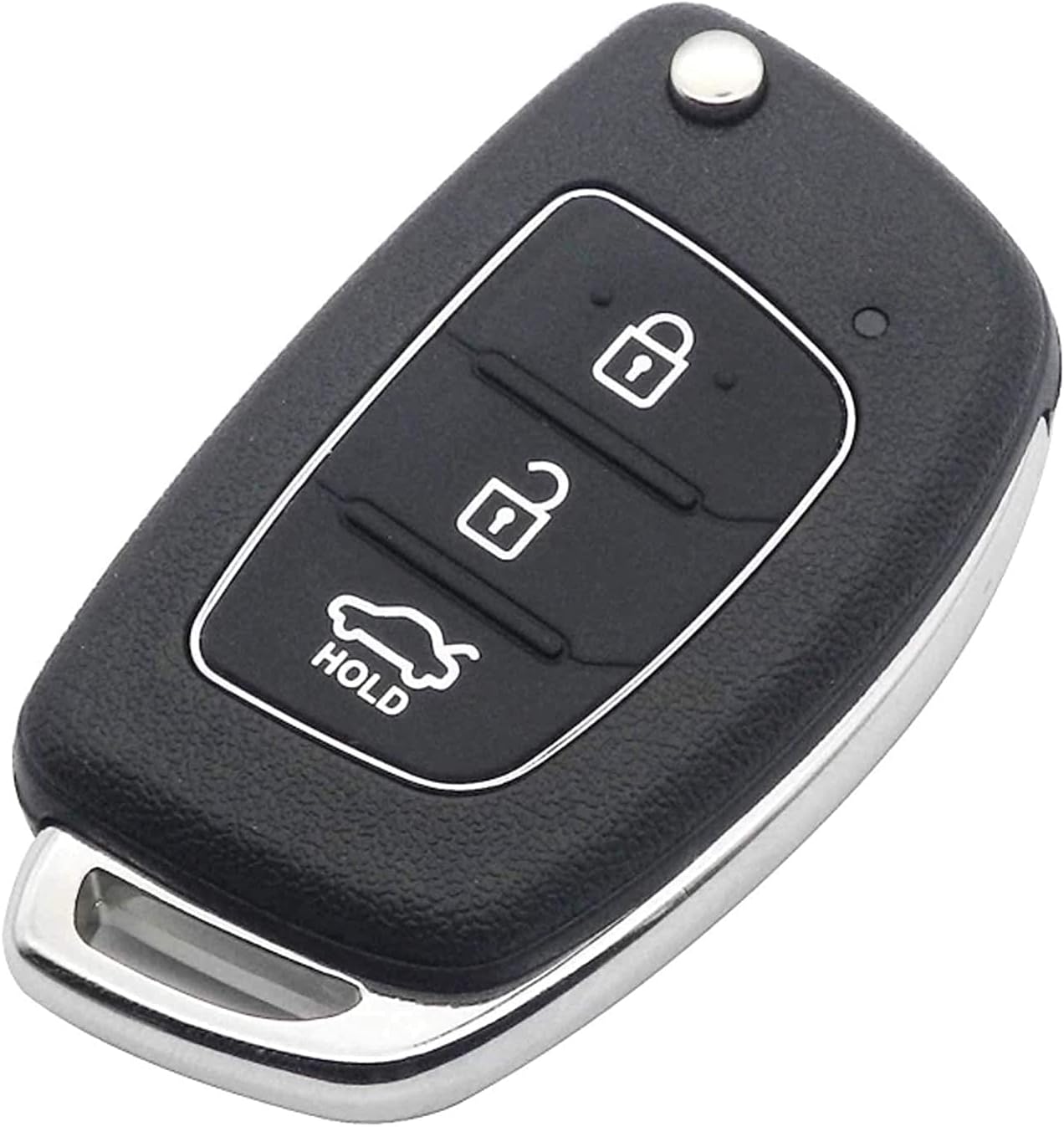 MAND Hyundai Remote Key Shell Fit For I20, Verna, Xcent, Girand I10 (Black, Hk-99) pack of 1