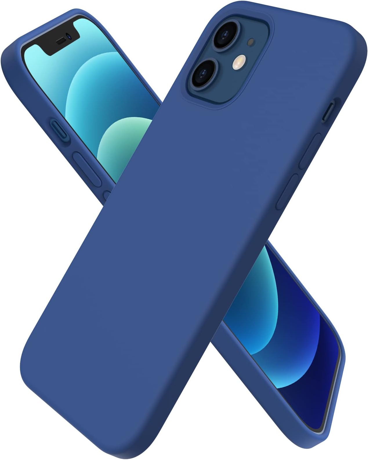 Suncase Custodia Silicone TPU Trasparente Per IPhone 12 Pro (6.1 Pollici) - Antigraffio E Anti-impronta
