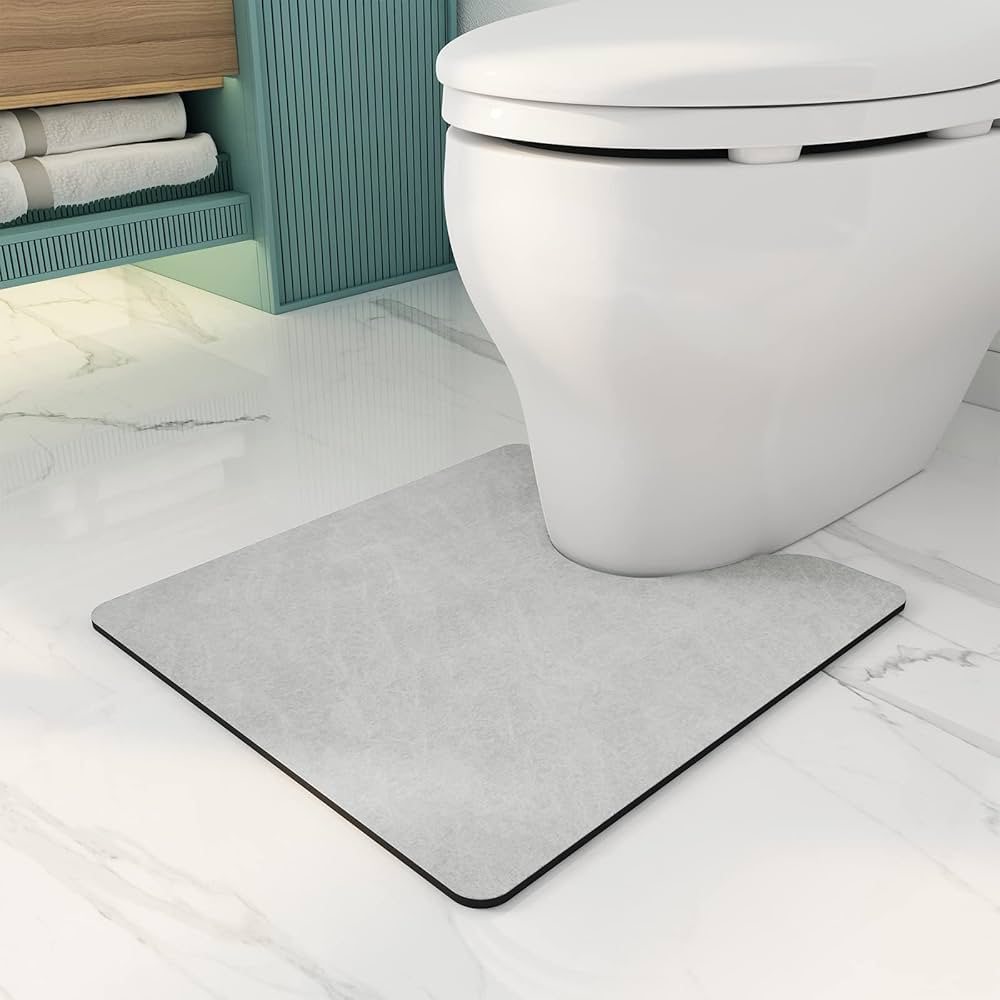 how to dry a bathroom rug