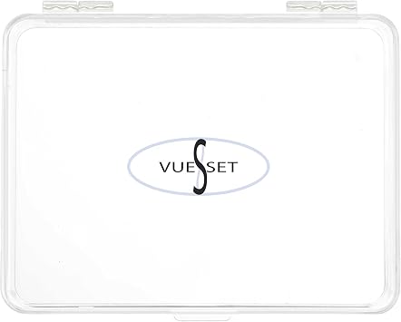 Vueset Grunge Sunday - Small Transparent Makeup Case Organizer