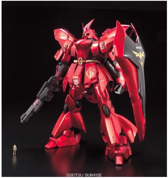 Bandai Hobby MSN-04 SAZABI Metallic Coating Ver, Bandai Master Grade Action Figure