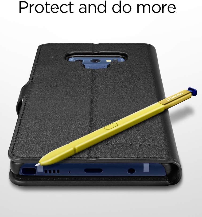 Spigen Wallet S Designed for Galaxy Note 9 Case (2018) - Black