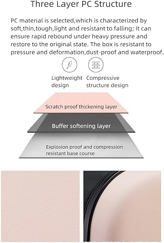 Vista 4 de 1 paquete de equipaje de mano plegable, maletas robustas y duraderas con ruedas, maleta de viaje para 20 pulgadas, Azul oscuro, Moda