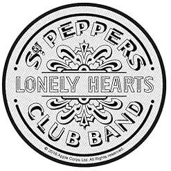 Générique Beatles PATCH AUFNER # 45 SGT. Pepperers Lonely Hearts Bracelet à clipser 10 cm - Les Beatles, Paul McCartney, John Lennon, RIngo Starr, George Harrison