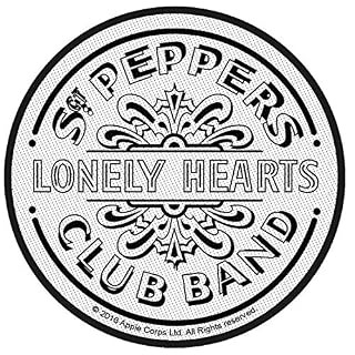 Générique Beatles PATCH AUFNER # 45 SGT. Pepperers Lonely Hearts Bracelet à clipser 10 cm - Les Beatles, Paul McCartney, John Lennon, RIngo Starr, George Harrison