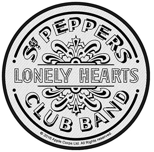 Générique Beatles PATCH AUFNER # 45 SGT. Pepperers Lonely Hearts Bracelet à clipser 10 cm - Les Beatles, Paul McCartney, John Lennon, RIngo Starr, George Harrison Générique Beatles PATCH AUFNER # 45 SGT. Pepperers Lonely Hearts Bracelet à clipser 10 cm