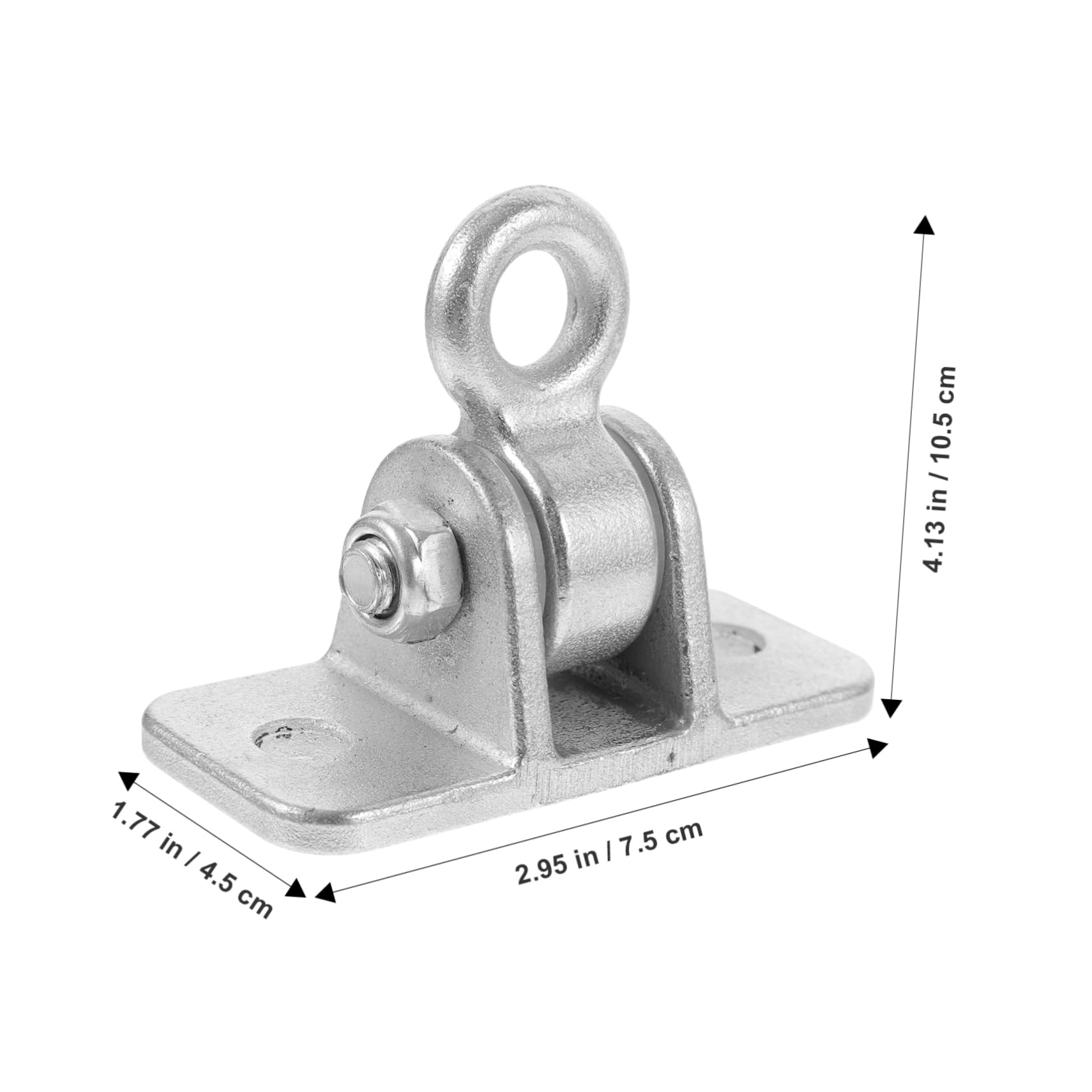 SUPVOX Hammock Hook Yoga Swing Clothes Hanger Hooks Hammock Swing Hanging Chair Hook Swing Hangers Swivel Hook for Swing Chair Heavy Duty Swing Hammock Fixed Accessories Ceiling Thing