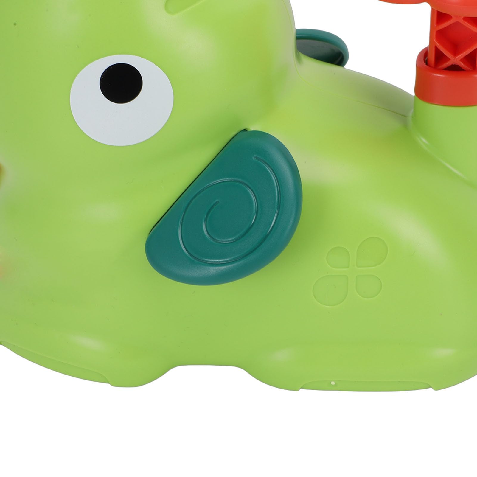 RiToEasysports Spiral Flying Disc Toy, Interactive Foot Stomp Launching Game for Kids, with Safe Lightweight Design, for Indoor Outdoor Backyard Play Family Activities (Green) — view 9