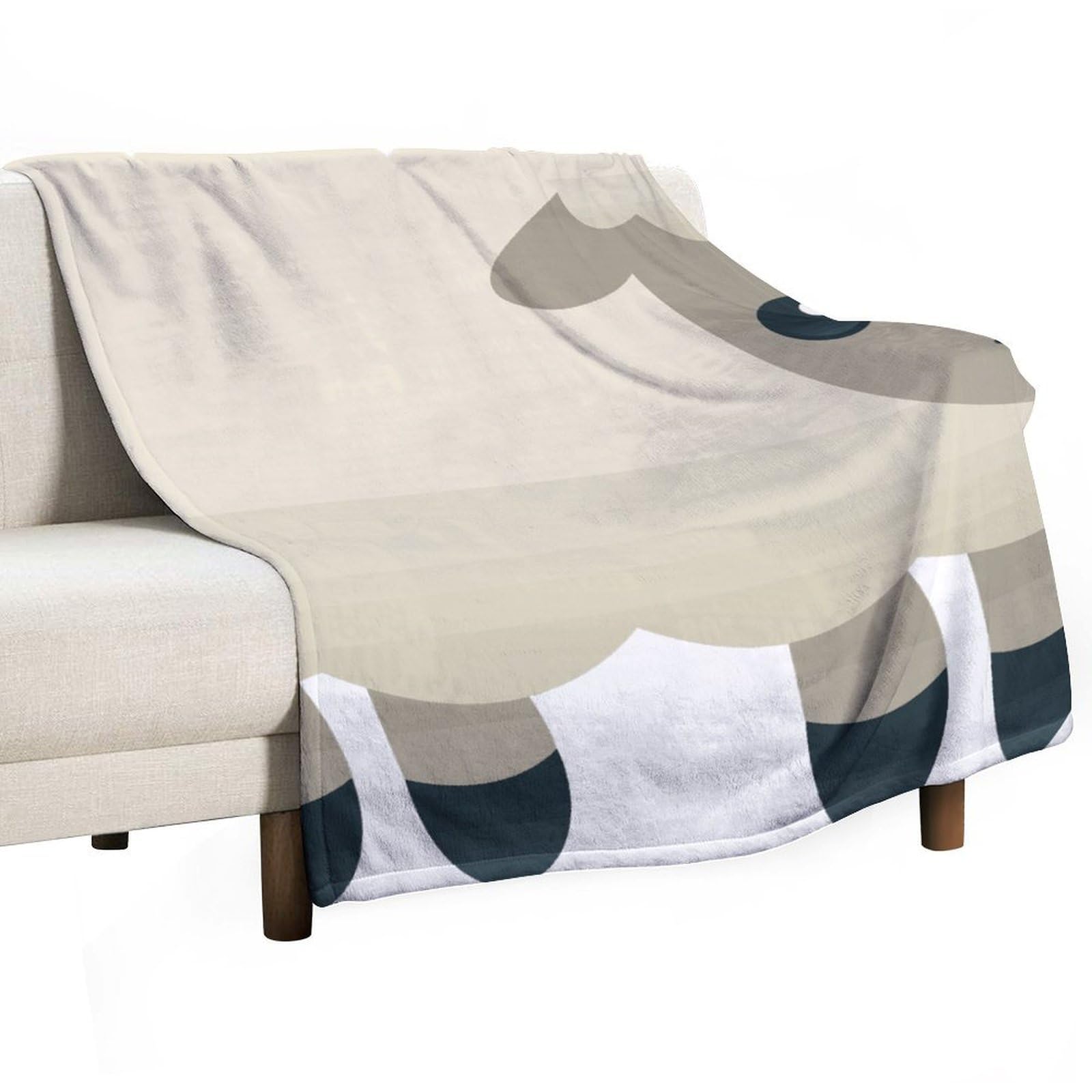 MHYRAC Flannel Blanket, Sheep Throw Blanket for Couch Sofa Bed Office, Soft And Comfortable Without Pilling