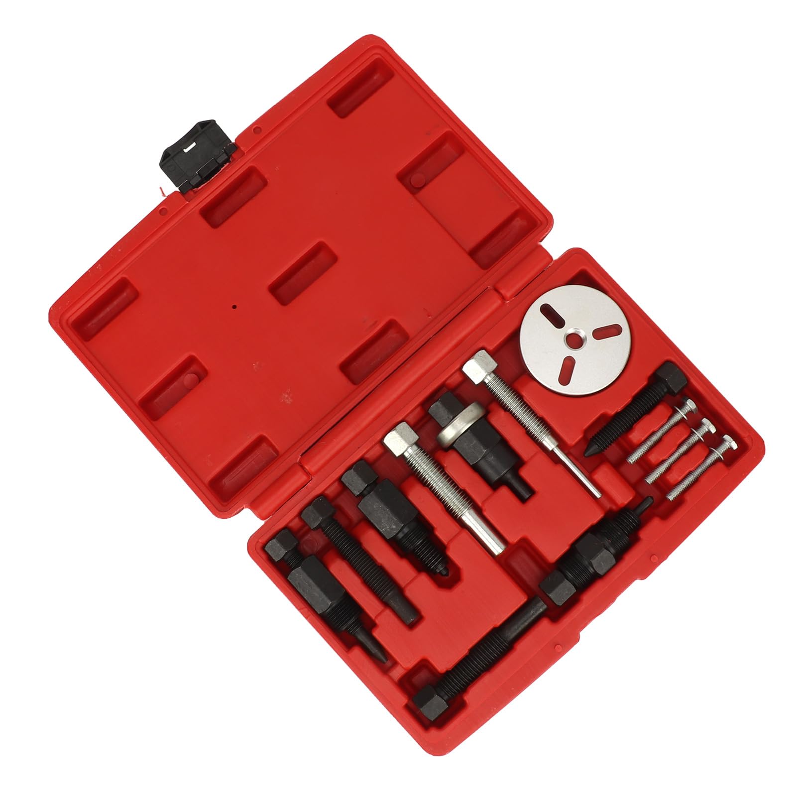 Kit di estrattori per frizione da 13 pezzi, kit di installazione del frizione del compressore AC, strumento di servizio per frizione del compressore dell’aria