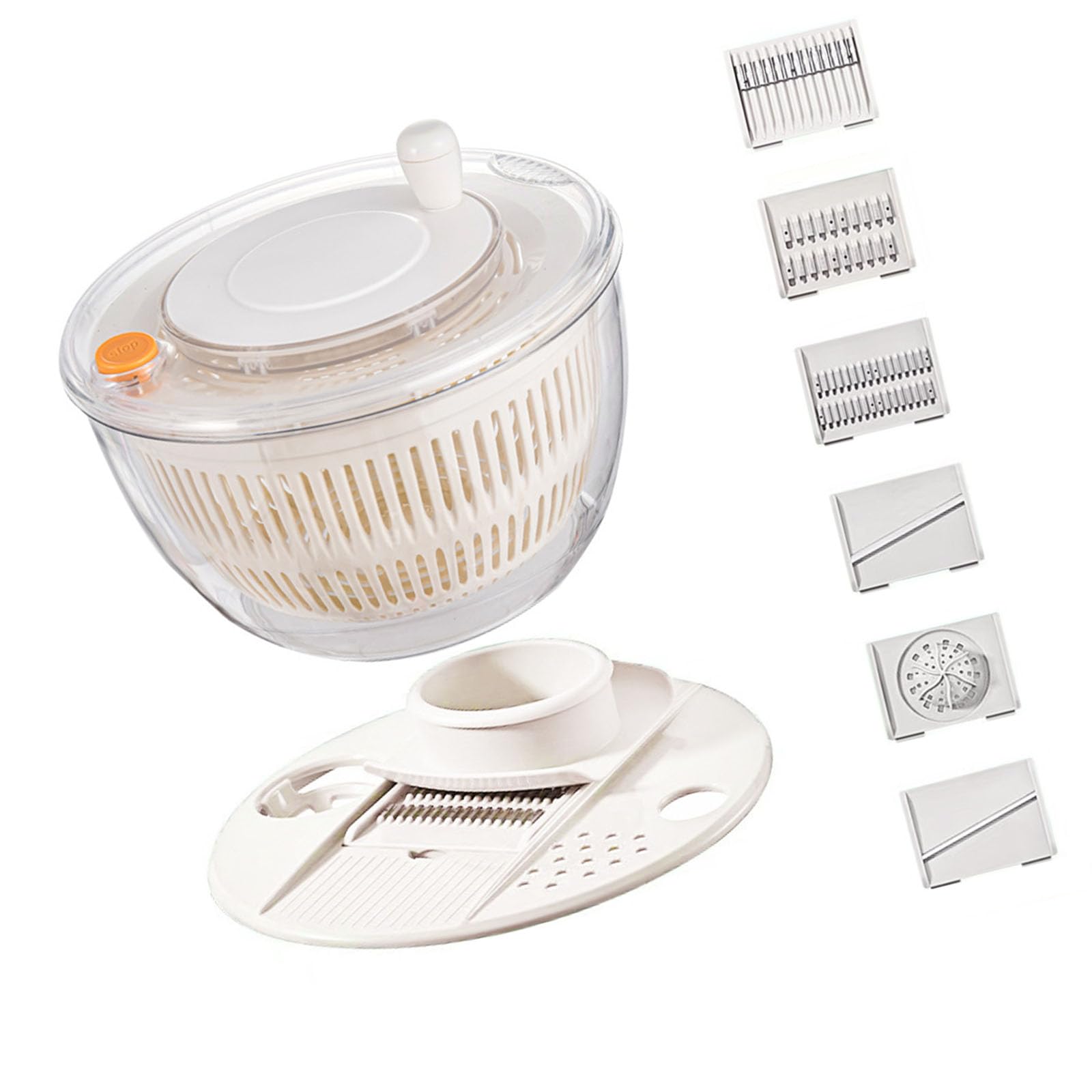 our fave Efficient Salad Spinner for New Greens and Fruits Featuring Quick Dry Technology and Stable Base Stable Base Salad Spinner