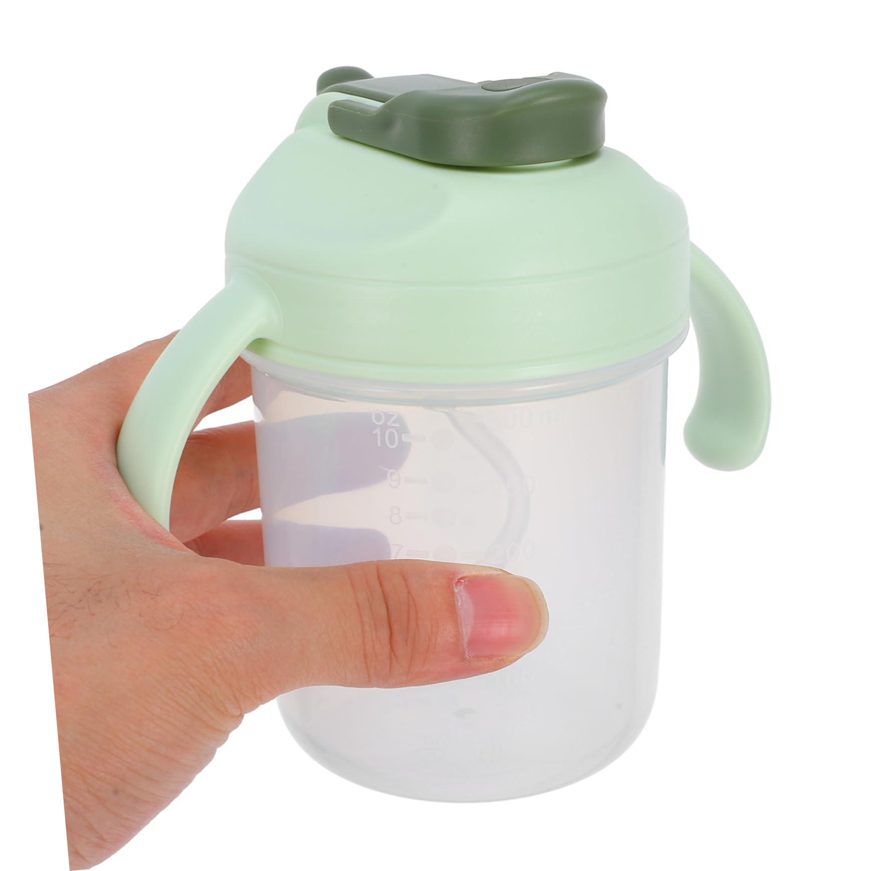 3piezas Taza Antiderrames Con Pajita Para Mayores y Pacientes Diseño Para Cama Para Mujeres Embarazadas y Cuidado De Enfermos