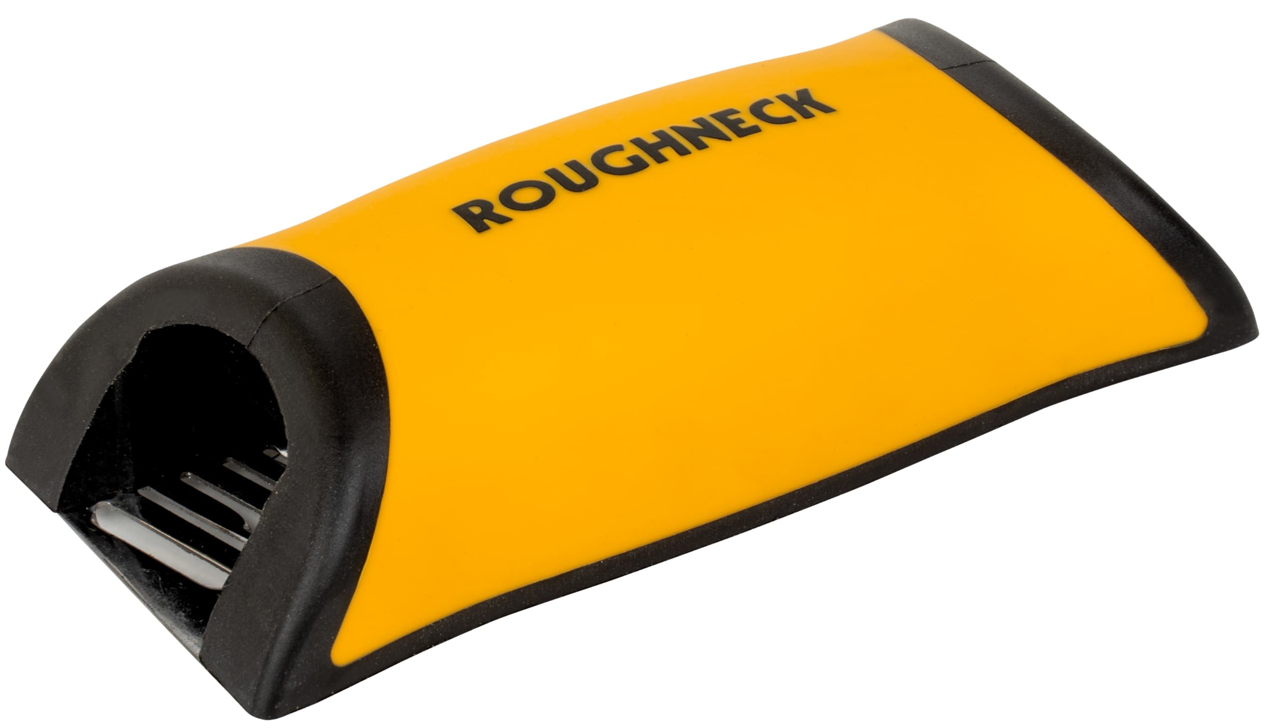 Roughneck Plasterboard Rasp – Stainless Steel Bi-Directional Cutting Blade, Open Anti-Clog Design, Fast Material Removal, Soft Grip Handle for Drywall Shaping & Finishing