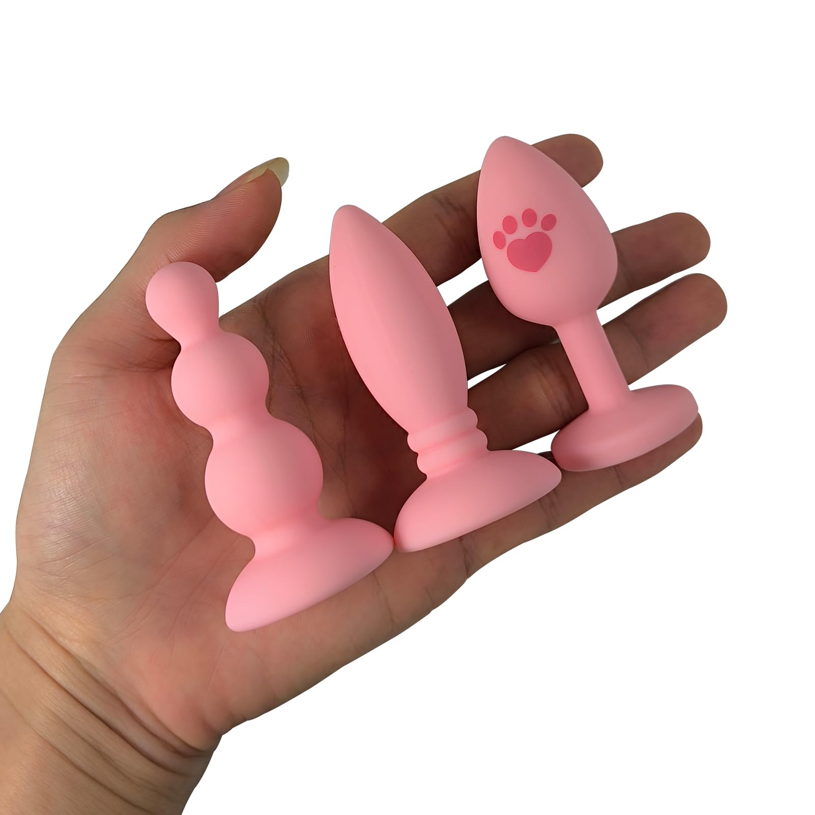Fox Tail Anal Butt Plug with 3 Replaceable Anal Plugs Silicone Butt Plugs Anal Sex Trainer Cute Sexy Pink Sex Fox Tail Anal Sex Toys for Beginner Women Men Couple Cosplay Anal Tail Sex Toys YLMXHFC: Purple
