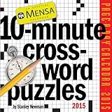 Mensa 10-Minute Crossword Puzzles 2015 Page-A-Day Calendar