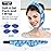 NEWGO Wisdom Teeth Ice Pack Head Wrap Jaw Ice Pack for Face Oral Surgery Pain Relief, Face Ice Wrap with 4 Hot/Cold Packs for Facial, Chin, Jaw