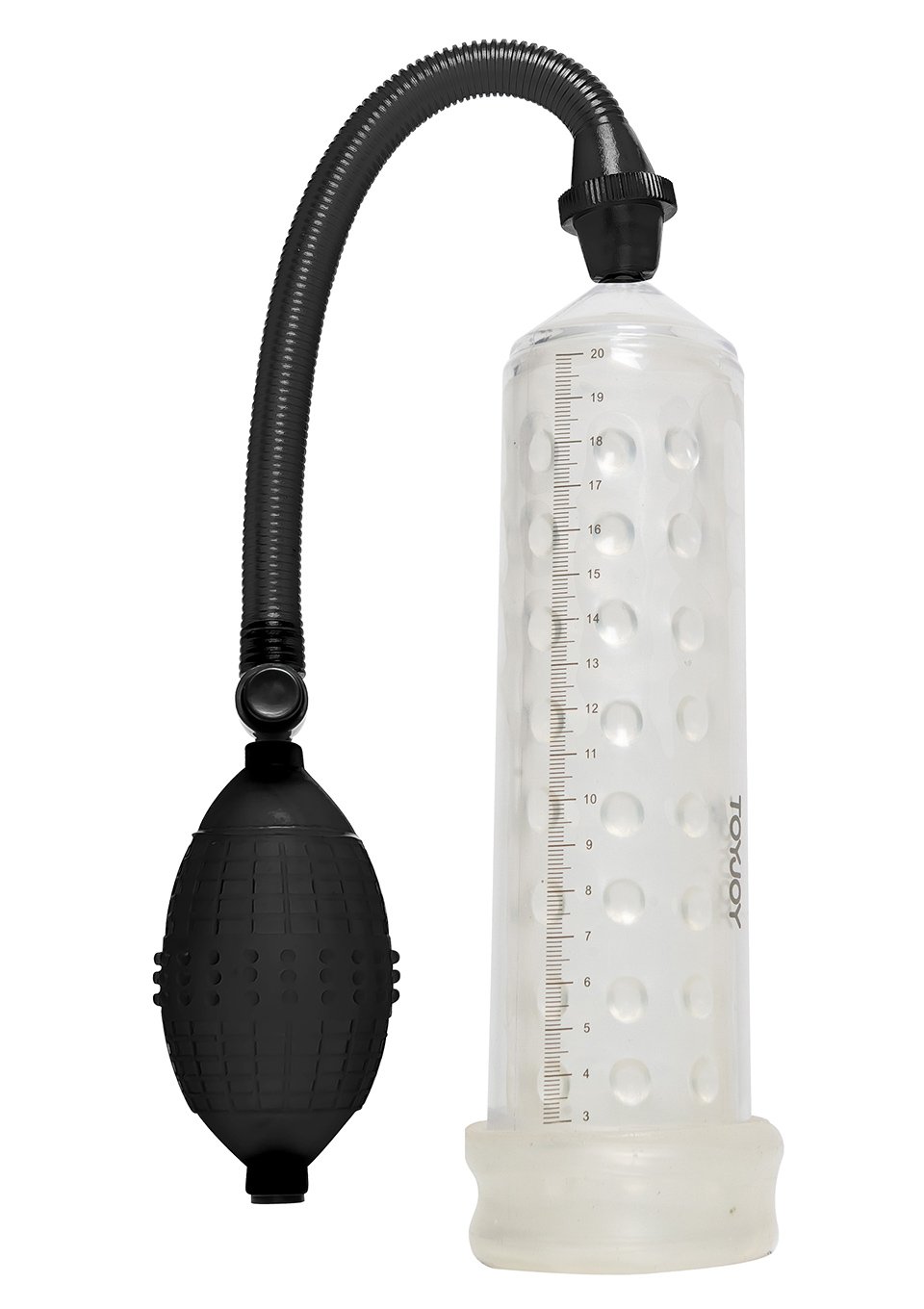 ToyJoy Power Massage Pump W. Sleeve Clear Vibrador - 397 gr