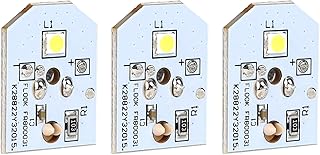 3pcs WR55X11132 Led Light for GE Refrigerator, Premium Durable Led Light Bulb Replacement for GE Refrigerator Replace WR55X11132 WR55X26486 PS4704284 3033142 AP6261806 EAP12172918