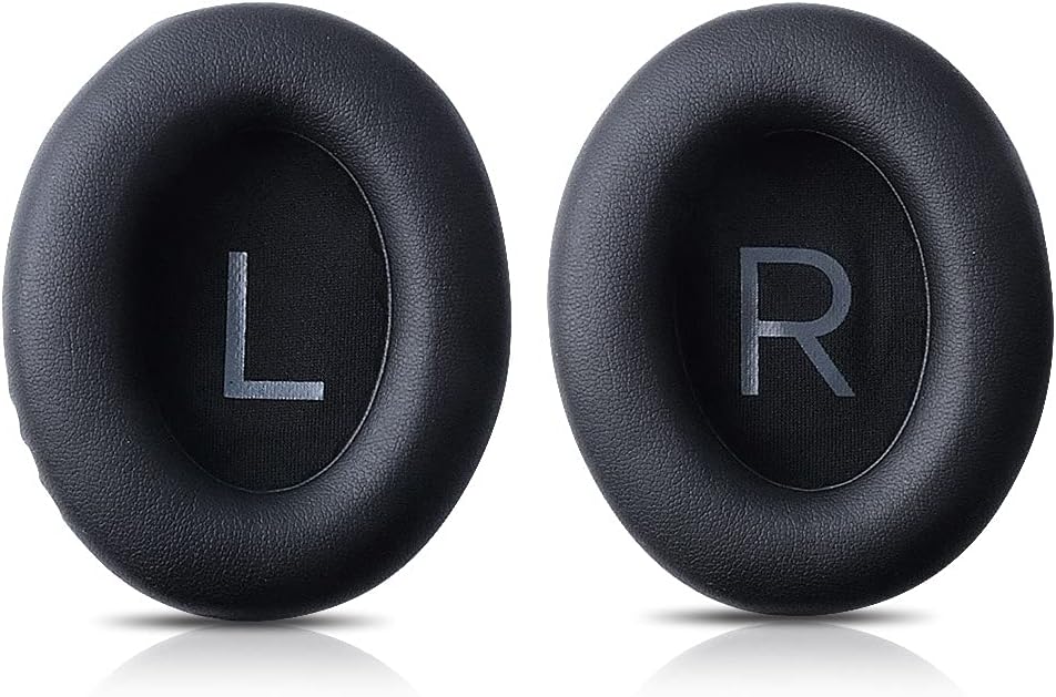 HUYUN Protein Leather Ear Pads Replacement for Bose Headphones 700, NCH700, NC700 Headphones Earpads, Headset Ear Cushion Repair Parts (Black)