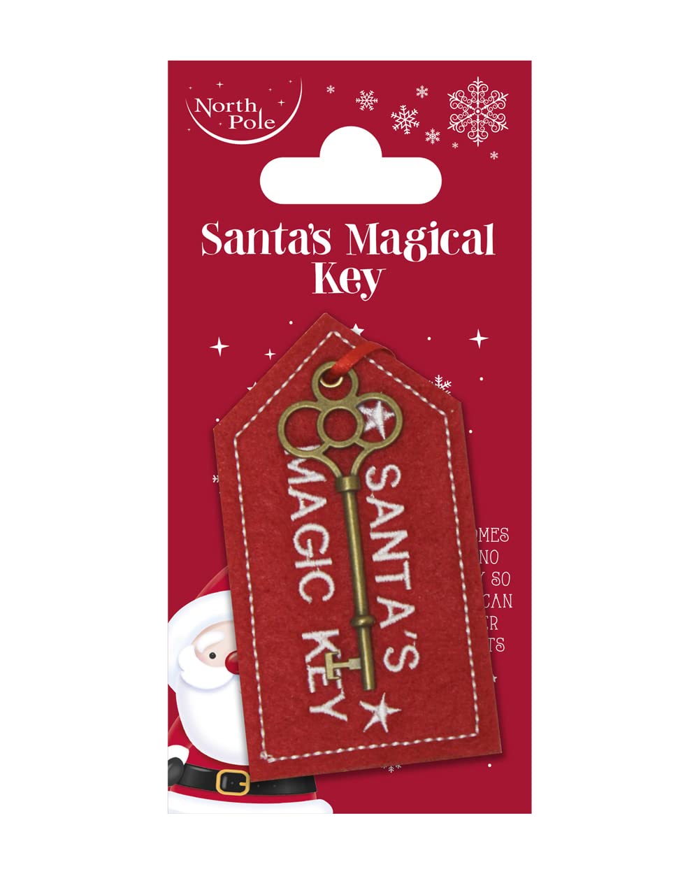Traditional  Santa Advent Calendar With Gift Envelope. Brand New
