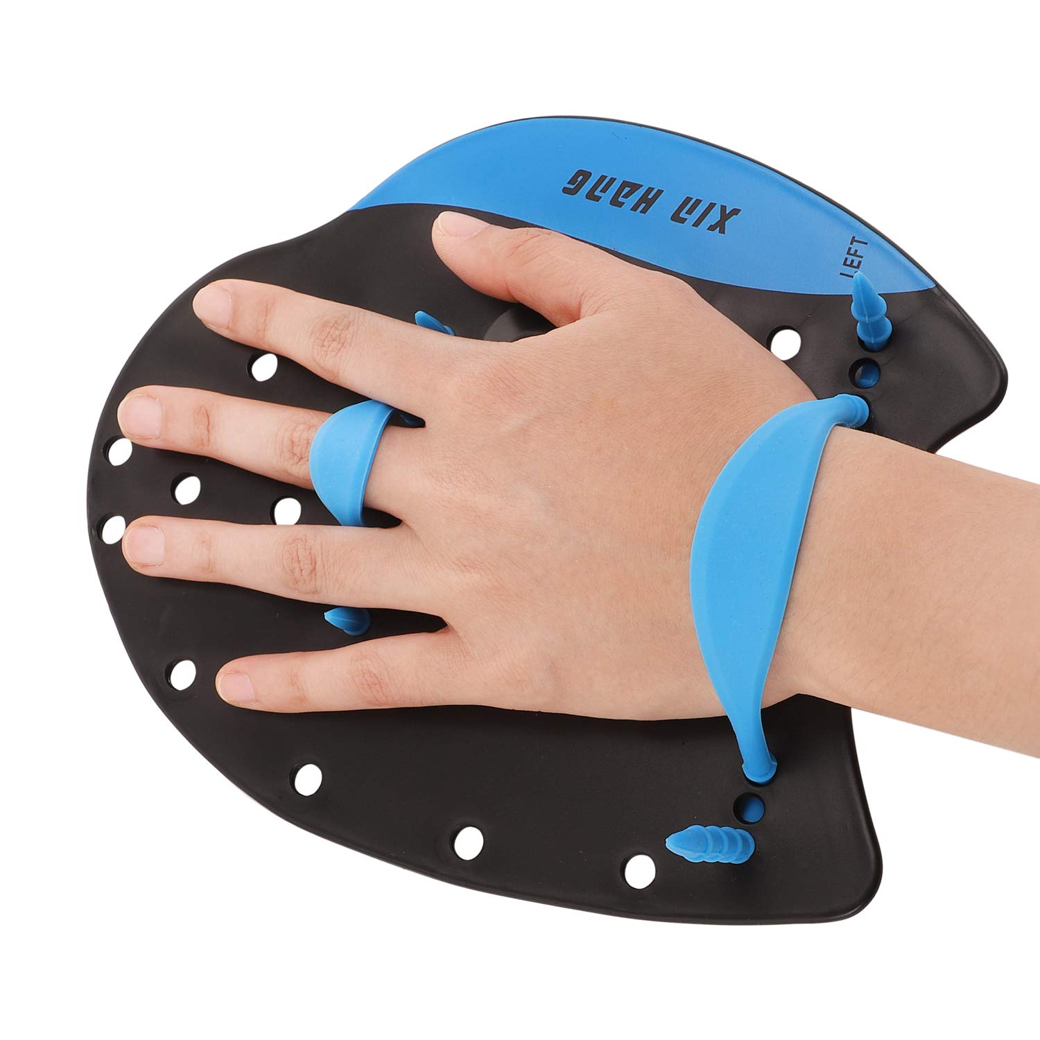 YJZQ Swim Paddles Professional Agility Power Hand Paddle for Swimming Training for Teenages Men Women